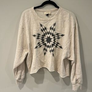 Cropped Long Sleeve Top